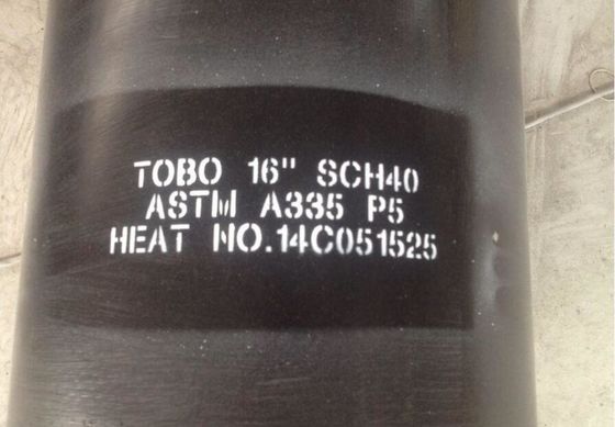 صلب صلب ASTM A335 P5 P9 أنبوب فولاذي مسحوب على البارد