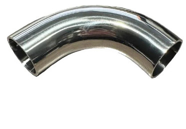 أدوات أنابيب الفولاذ المقاوم للصدأ 90 درجة LR BW الكوع OD 2" SCH10S A403 3D