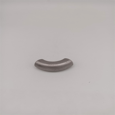 BW ASME-B16.9 مواسير الفولاذ المقاوم للصدأ نصف قطر درجة الكوع