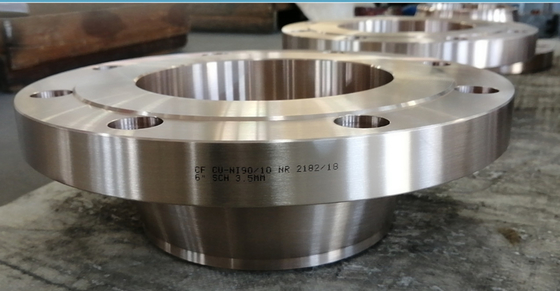 فلنجات فولاذية طويلة WN FF ASME B16.5 150 # WT 2.5 مم 2 &quot;Cuni 9010