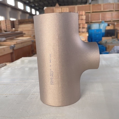 ASME B16.9 لحام المؤخرة متساوية / تقليل Tee الأحجام المتغيرة تتراوح من NPS1/2 "-60" تسليم سريع MOQ منخفض مادة قابلة للتخصيص مثل الفولاذ الكربوني الفولاذ المقاوم للصدأ