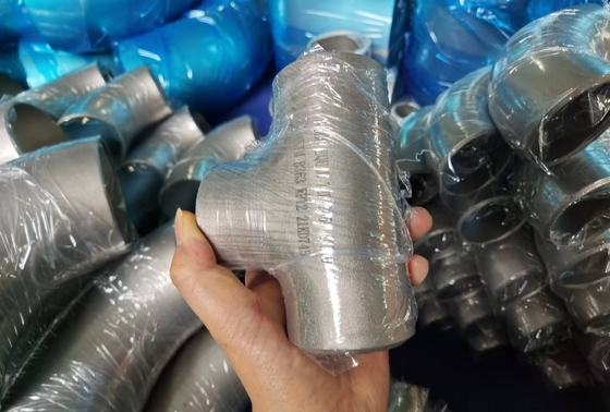 تركيبات لحام بعقب من سبائك النيكل BW Tee 3/4 &quot;Carpenter 20Cb-3 ASME B16.9