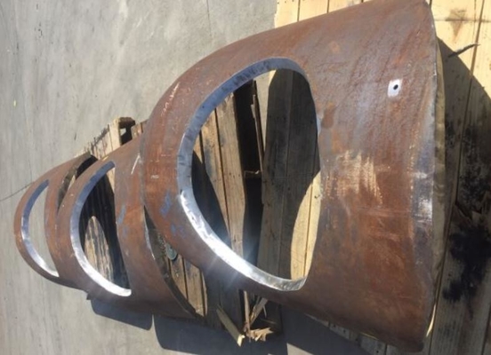 CS Pipe Fitting R Pad 90 Sch40-Sch30 API 5L - SMLS GR. X 56 36 &quot;× 12&quot; تركيبات الأنابيب