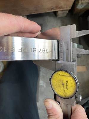 Super Duplex Steel Blind Flange RF UNS 32760 10 "1500 # مواسير مزورة