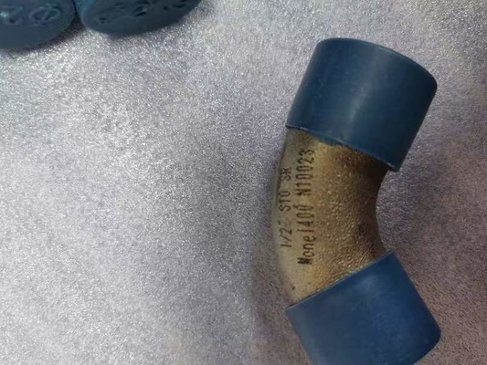 وصلات مواسير من سبائك النيكل والصلب 90 LR SMLS كوع 5 "STD Monel 400 تركيبات لحام بعقب