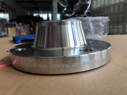ASTM A182 N06600 الصلبة العالية لحام رقبة اللف CL300 RF ASME B16.5