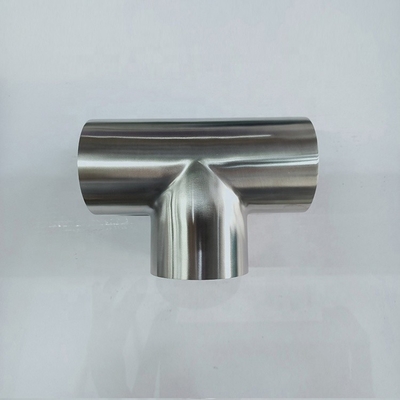 تجهيزات أنابيب الفولاذ المقاوم للصدأ سلس A403 WP321 Equal Tee ASME B16.9
