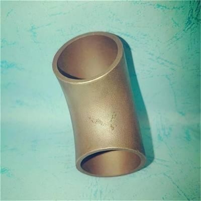 تركيب أنابيب النحاس والنيكل والصلب حسب الطلب الحجم C70600 BW الكوع LR 90D SCH40 ASME B16.9
