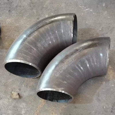 Inconel600 تركيب أنابيب من سبائك النيكل والصلب بزاوية 90 درجة بنصف قطر طويل كوع B564 N06600 ANSI B16.9
