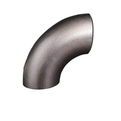 تركيب مواسير من سبائك النيكل والصلب Monel400 90D شعاع قصير الكوع منحنى ANSI B16.9.5