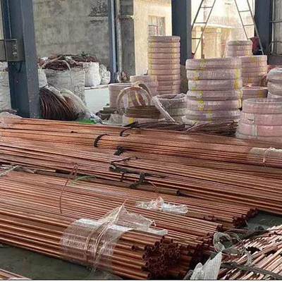 أنابيب النحاس والنيكل ASTM القياسية الطول الداخلي حسب الطلب للأنابيب