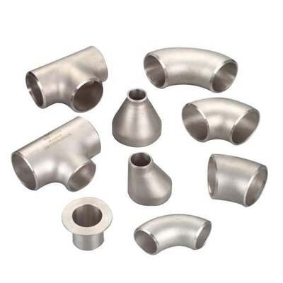 مواسير الفولاذ المقاوم للصدأ المزدوجة A182 Gr.F51 BW Elbow SCH80 90D