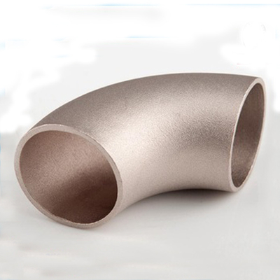 Inconel600 تركيبات أنابيب من سبائك النيكل والصلب بزاوية 90 درجة للكوع نصف قطر طويل منحنى ASME B16.9