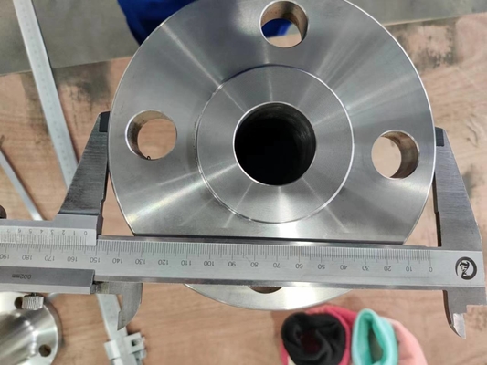 تركيبات الأنابيب SS شفة LWN RF 300LBS ASME B16.5 SS316L 1.1 / 2 "X 350mm فلنجات