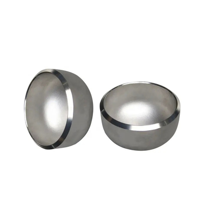 غطاء أنبوب من سبائك النيكل Inconel 625 Cap 3 "88.9mm Xs سمك الجدار غير ملحوم SCH80 غطاء نهاية الأنبوب