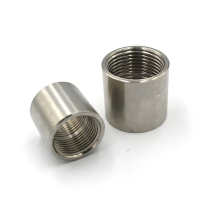 ASME/ANSI Carbon Steel Stainless Steel High Pressure Level Socket Welding Coupling Industrial Grade Customizable Sizes Pipe Fittings (مكونات أنابيب ذات أحجام قابلة للتخصيص)