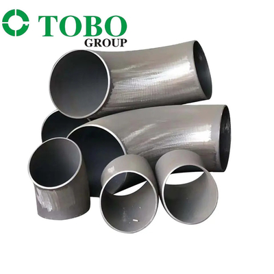 B564 N08810 تجهيزات أنابيب سبائك النيكل والصلب BW الكوع 1 1/2 "SCH80S ASME B16.9