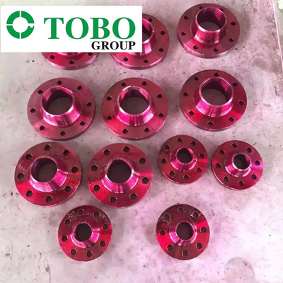 ASME B16.5 مزورة من سبائك الصلب شفة ASTM A182 GR F5 F9 F11 F12 F22 F91 SO BLF WN مواسير شفة