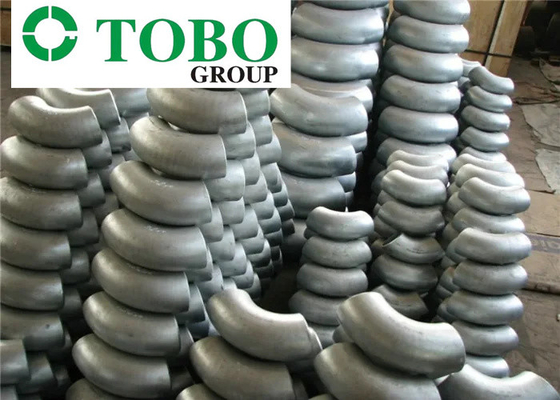 SCH10 سبائك النيكل والصلب 90D الكوع قصيرة نصف قطرها ثني بعقب مواسير لحام ASME B16.9 B366 WPNCI