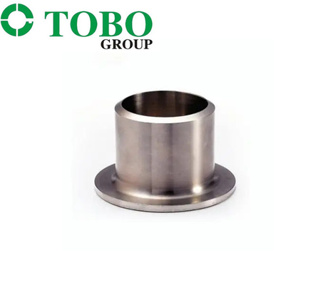 1/2 في -48 في الجدول 5S لجدولة 80 ASME B16.9 ASME B363 EN1092 WPT2 Titanium Lap المشترك Stub End