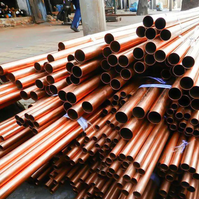 نظام أنابيب النكيل النحاسي من ASTM للقطر الداخلي الملمع حسب الطلب