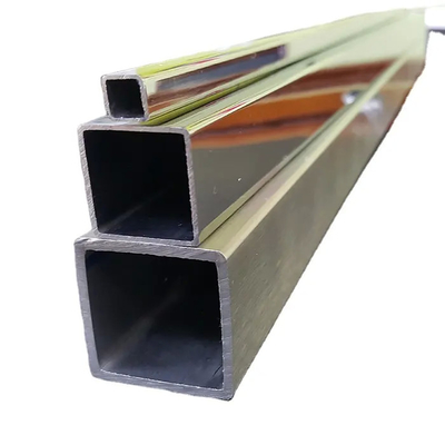 ASTM B337 Inconel 600601625690 أنابيب سبائك النيكل الساطعة الملحومة أنبوب مربع الصلب