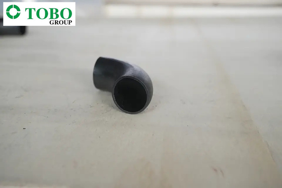 TOBO Customed Size A234 WP5 تجهيزات أنابيب فولاذية من السبائك / 90 درجة كوع ملحوم
