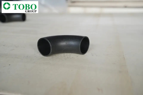 TOBO Customed Size A234 WP5 تجهيزات أنابيب فولاذية من السبائك / 90 درجة كوع ملحوم