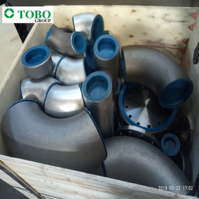 وصلات مواسير من سبائك الصلب كوع 90 DN250 A335 P11 P22 WB36 P91 P92 Schedule40 Pipe