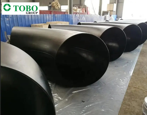 تركيبات ملحومة بعقب ASTM A234 WP91 من سبائك الصلب غير الملحومة بقطر 90 درجة