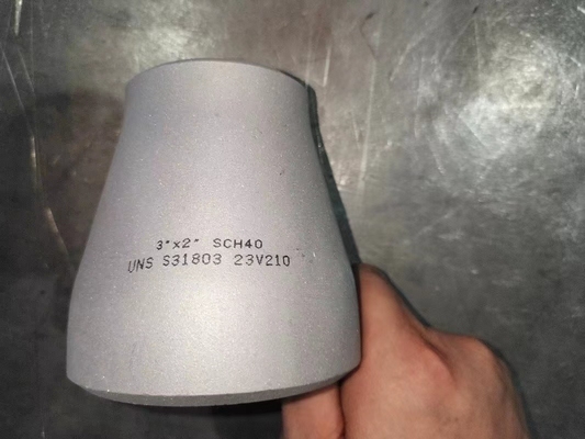 تركيبات الأنابيب المزدوجة الفائقة Conc Reducer BW ASME B16.9 SMLS 4 &quot;SCH40S Fittings