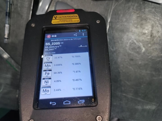 غطاء تركيبات الأنابيب المزدوجة الفائقة BW ASME B16.9 SMLS 4 "SCH40S مواسير