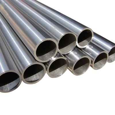 أنابيب الفولاذ المقاوم للصدأ فائقة النسخة A790  2507 الطول 5000mm مستديرة بدون خيوط مطاط بارد