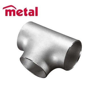 تركيبات اللحام التناكبي Hastelloy C276 Reducing Tee S32750 5 X 4 ASME B16.9