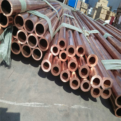 أنابيب نيكل النحاس الملمع في صناديق خشبية أو لوحات تخصيص الطول والقطر الداخلي