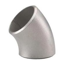 المعدن النيكل سبائك Inconel 600 45 درجة مؤخرة لحام الكوع ASME B16.9 1 إلى 24 بوصة الفضة