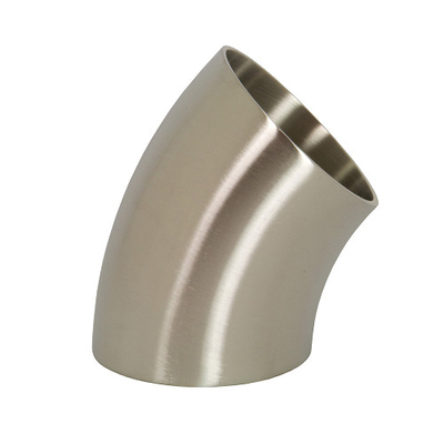 المعدن النيكل سبائك Inconel 600 45 درجة مؤخرة لحام الكوع ASME B16.9 1 إلى 24 بوصة الفضة