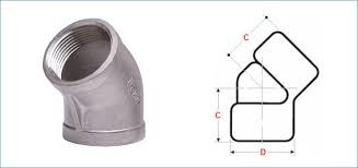 ASME B16.11 المادة قابلة للتخصيص المرفق الخيط مثل الفولاذ الكربوني الفولاذ المقاوم للصدأ NPS1/2 &quot;-60&quot; تسليم سريع MOQ منخفضة