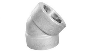 وصلة كوع ملولبة ذكر قصيرة نصف قطر 90 درجة / 45 درجة ASME B16.9 مصنعة