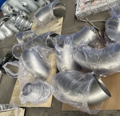 المعدن النيكل سبيكة Inconel 600 الجودة العالية 45 درجة المرفق مؤخرة لحام الإضافات ASME B16.9 الحجم المخصص