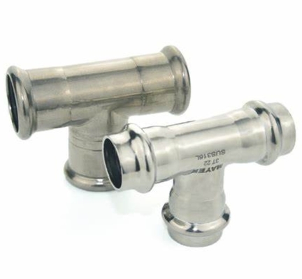 ASME B16.11 الدبابيس لحام متساوية Tee NPS 1/8"-4" SCH80/3000-XXS/9000 فولاذ الكربون الفولاذ المقاوم للصدأ الفولاذ النيكل سبيكة الفولاذ
