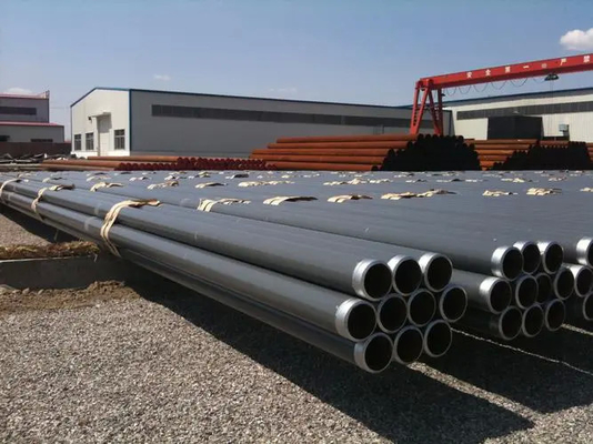 حماية مستوى الدرع ، الحياة مضاعفة ASTM A106 أنابيب الفولاذ المطلية Φ323.9mm x 7.14mm (Sch 40) x 12m