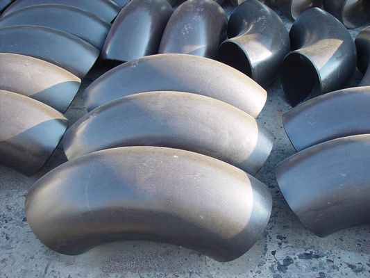ASTM A234 WPB الفولاذ الكربوني الحائط الظهر الكوع 3" STD نصف قطر قصير ASME B16.9