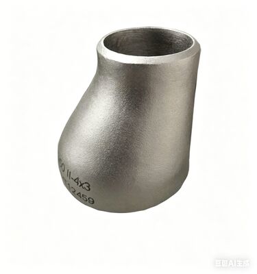 مخفض لا مركزي من الفولاذ المقاوم للصدأ ASME B16.9، مخفض أنابيب ملحوم بسلاسة لخطوط الأنابيب الصناعية