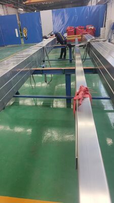 SHS RHS ASTM A500 أنابيب الفولاذ 100x100mm الوزن MS مربع أنابيب الفولاذ
