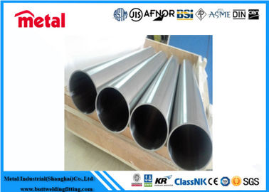 أنابيب سبيكة من سبيكة التيتانيوم Gr7 ASTM B338 لحام سلس بطول مخصص مع سطح مفرط
