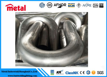 أنبوب U Bend Fin المطاط الساخن العارض المطلي بالبوكسي المقوى من الفولاذ المقاوم للصدأ 304 309