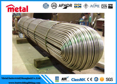SCH40 المستديرة العارية المزينة الزيتية U Fin Tube 1mm - 5mm