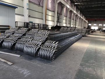 SCH40 المستديرة العارية المزينة الزيتية U Fin Tube 1mm - 5mm