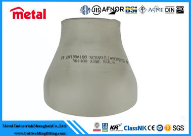 تركيب لحام بعقب سوبر دوبلكس الفولاذ المقاوم للصدأ UNS S32750 غريب الأطوار المخفض 1 X 3/4 ASME B16.9